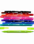 Twintone Dual-Tip Marker Set - Bright