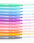 Twintone Dual-Tip Marker Set - Pastel