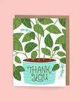 Boxed Basil Thank You Cards