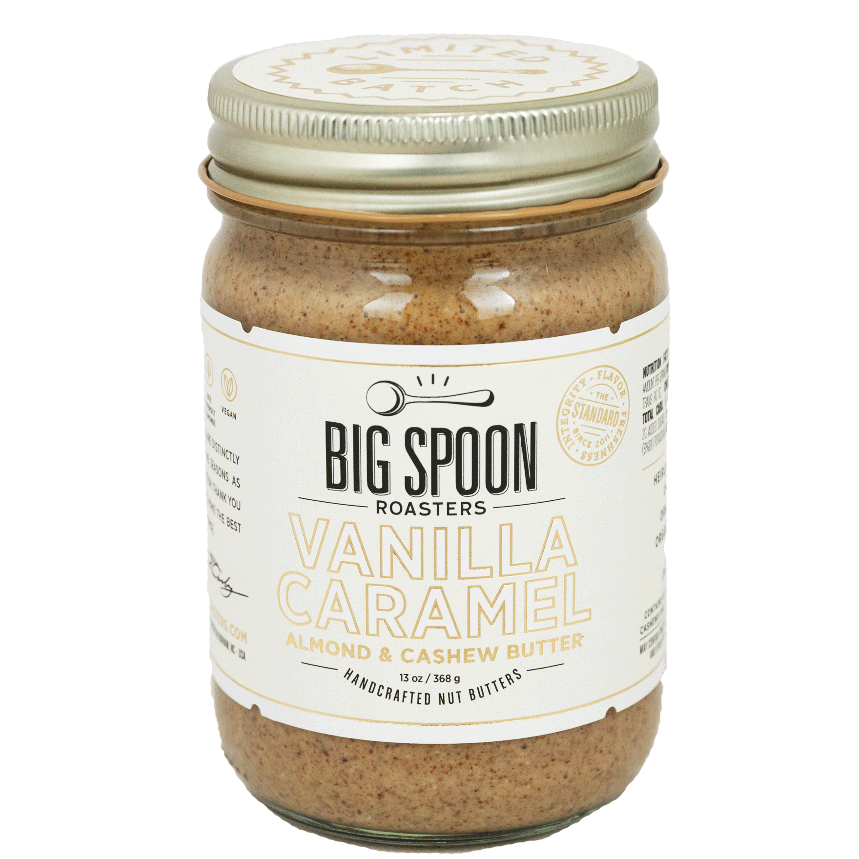 Vanilla Caramel Almond &amp; Cashew Butter