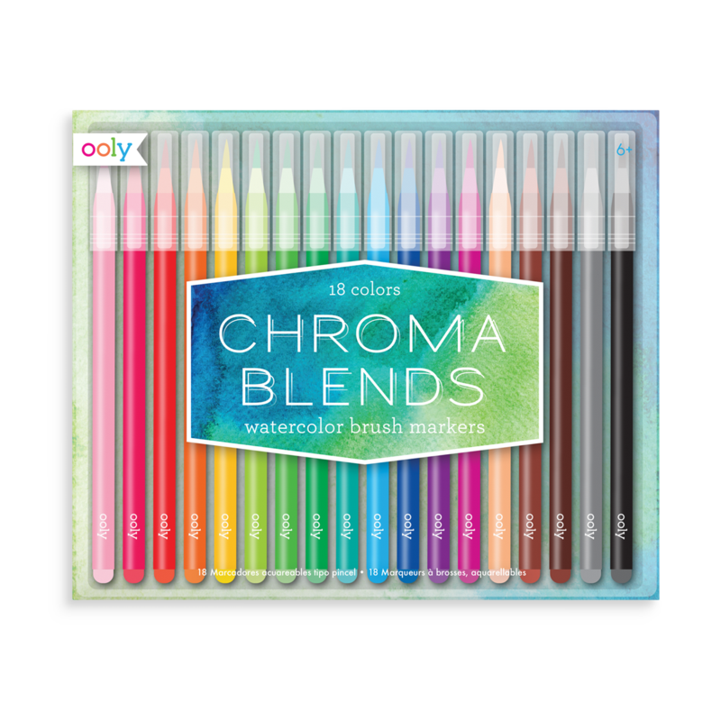 Watercolor Brush Markers