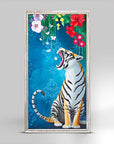 Wild Rainbow Tiger Mini Canvas